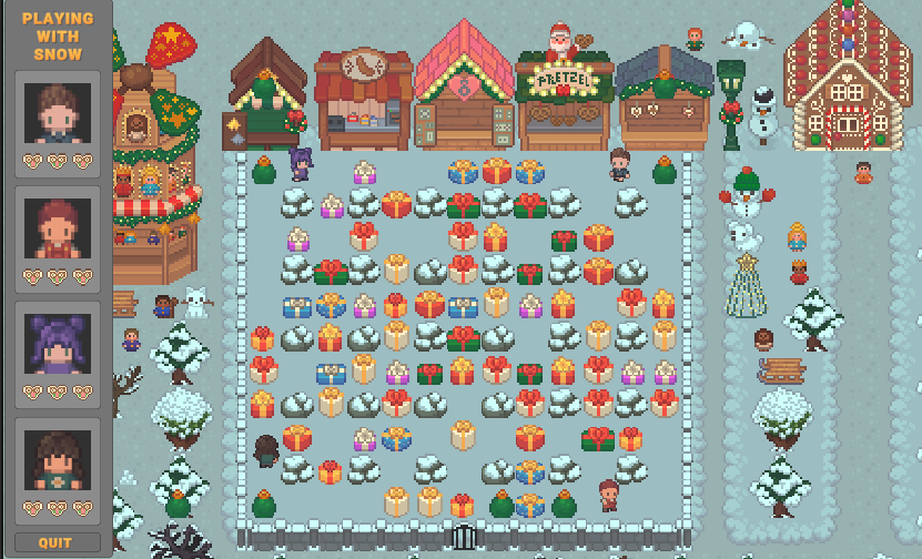 Playing with Snow game artwork